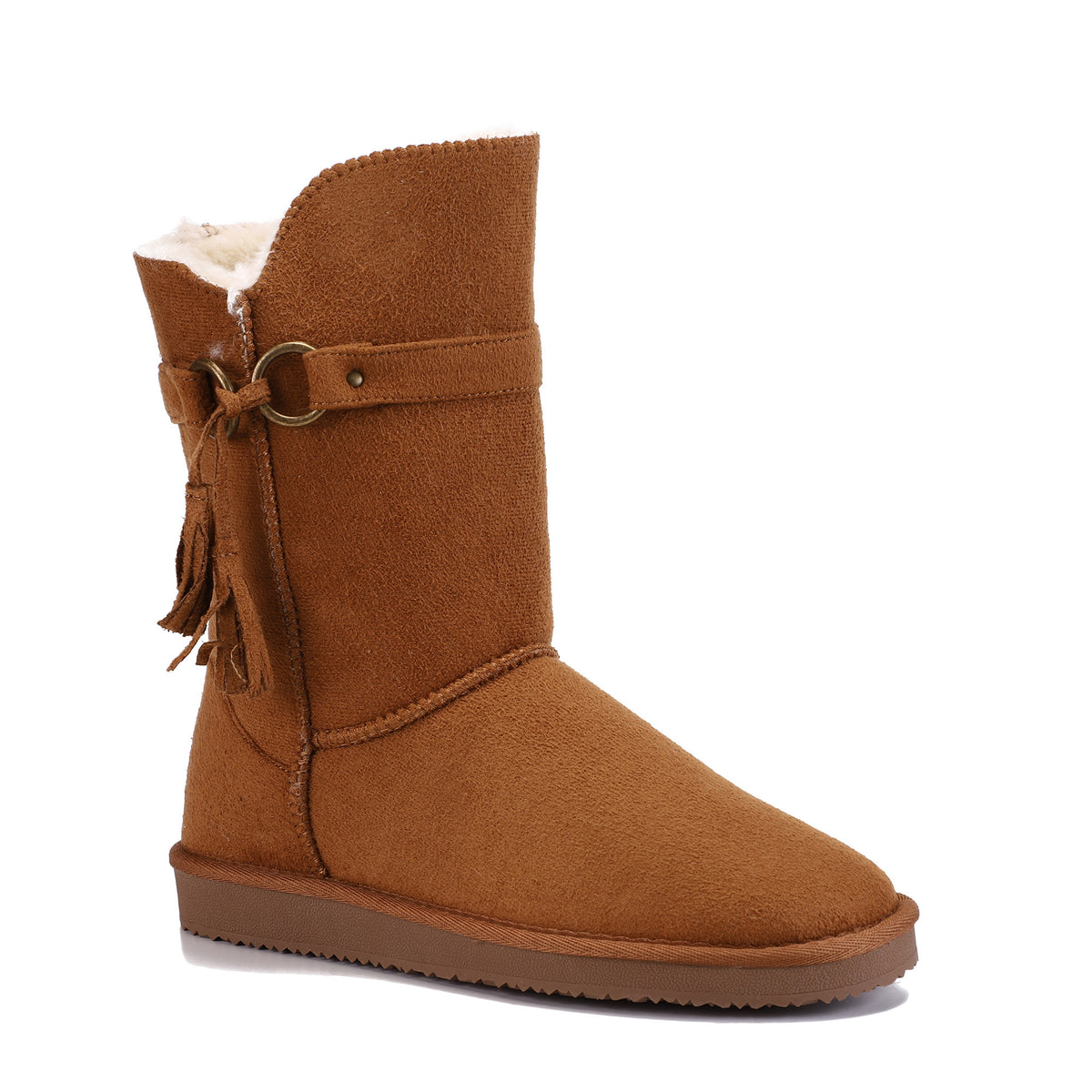Bottines Crawford Camel