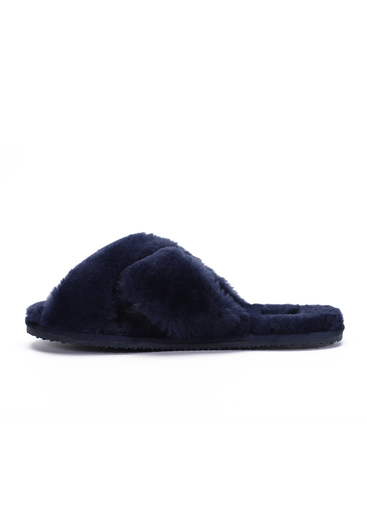 Chaussons Fluffy Marine