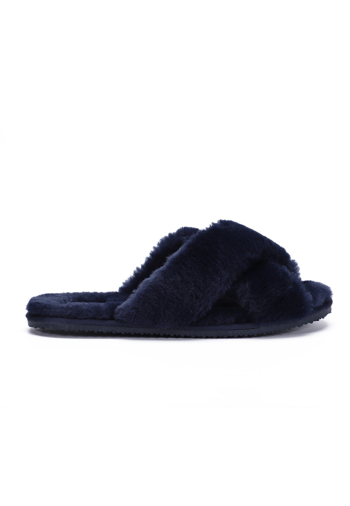 Chaussons Fluffy Marine