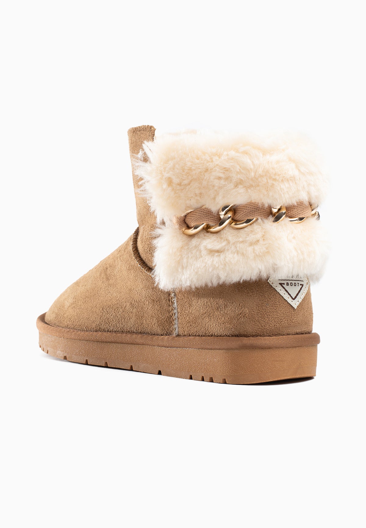 Bottines Crystal Camel