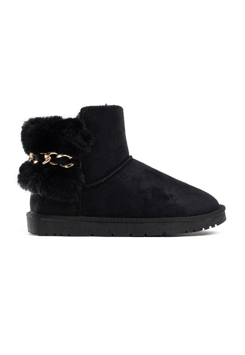 Bottines Crystal Noir