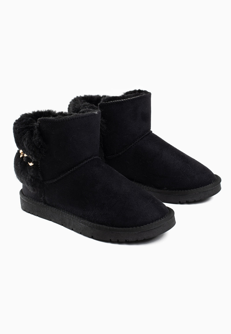 Bottines Crystal Noir