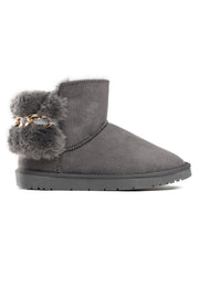 Bottines Crystal Anthracite