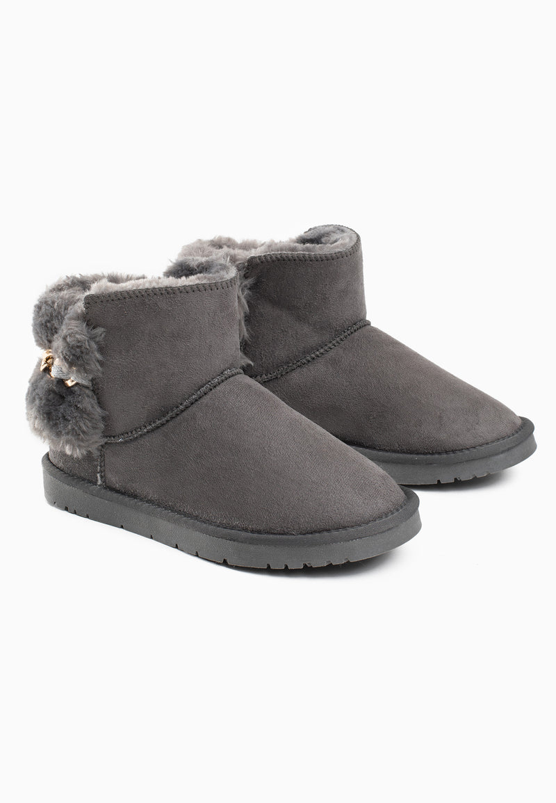 Bottines Crystal Anthracite