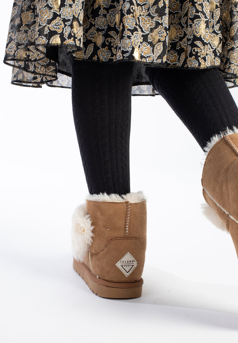 Bottines Justine Camel
