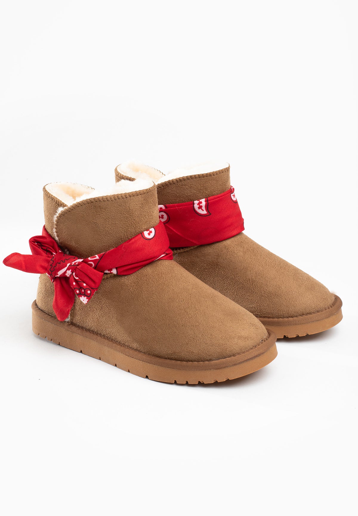 Bottines Warenn Camel