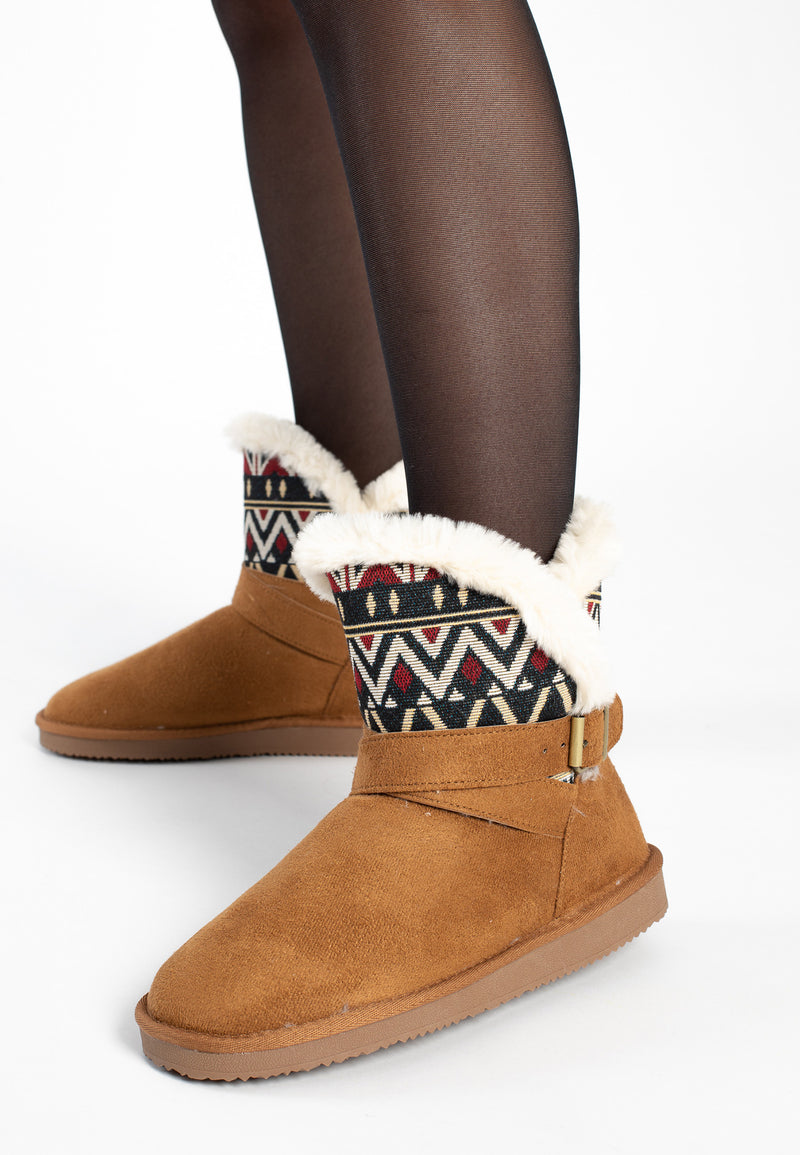 Bottines Colorado Camel
