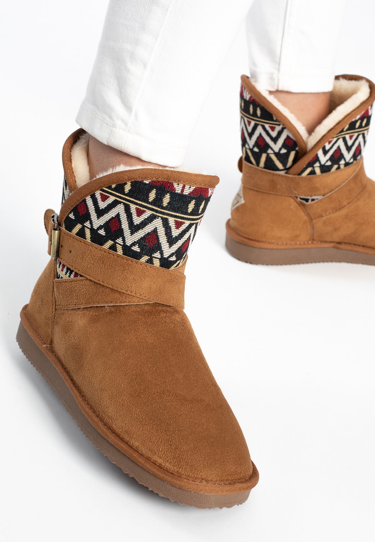 Bottines Concho Camel