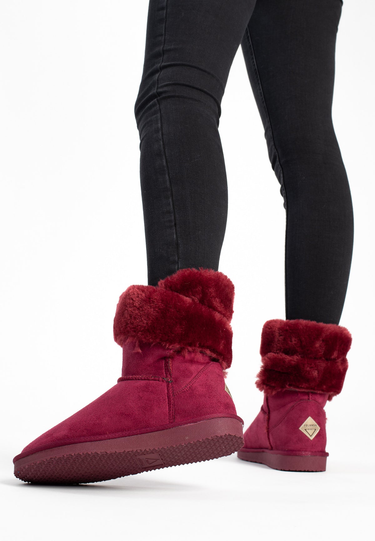 Bottines Arine Bordeaux