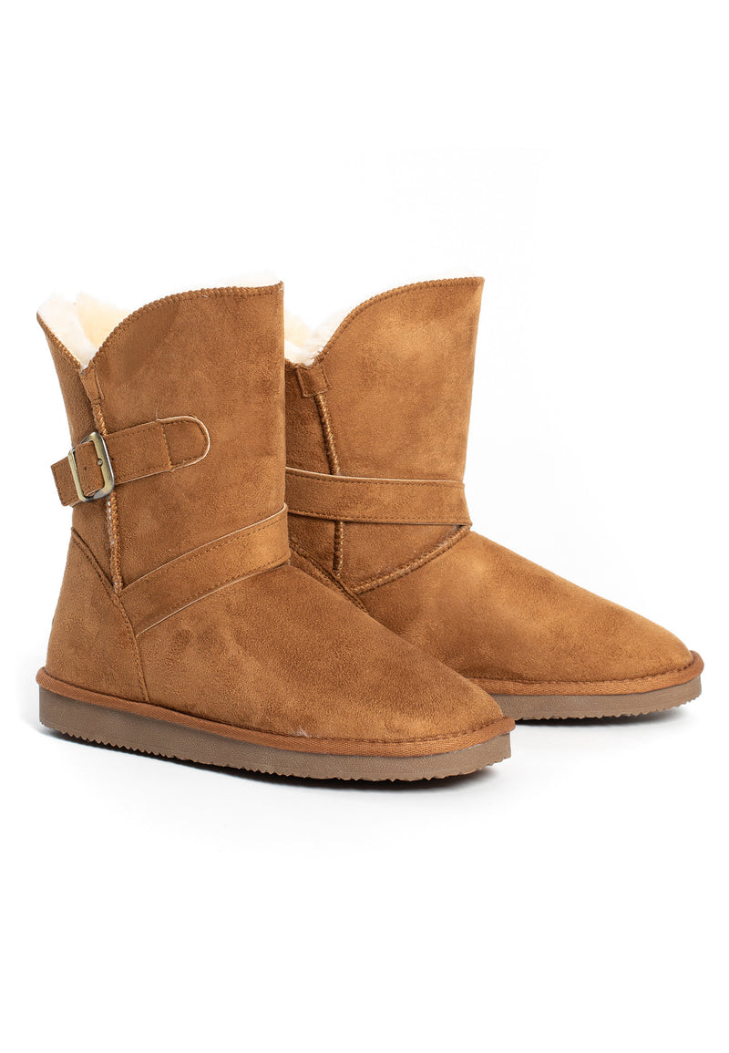 Bottines Eveline Camel