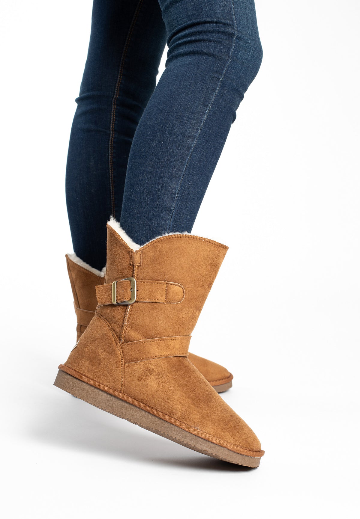 Bottines Eveline Camel