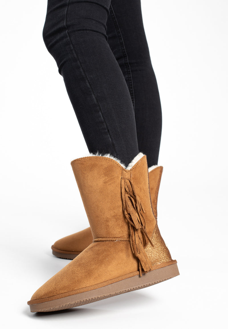 Bottines Capri Camel