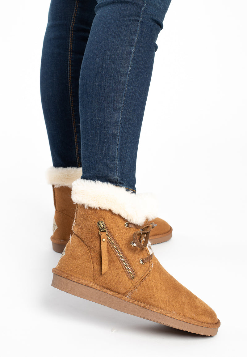 Bottines Celeste Camel