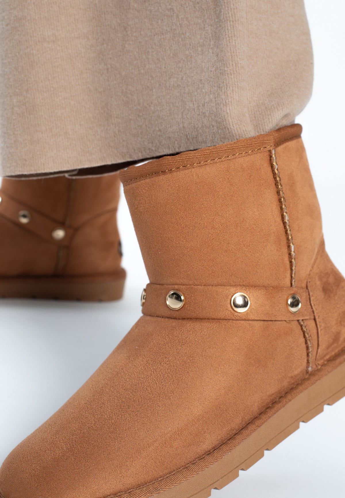 Bottines Basilla Camel