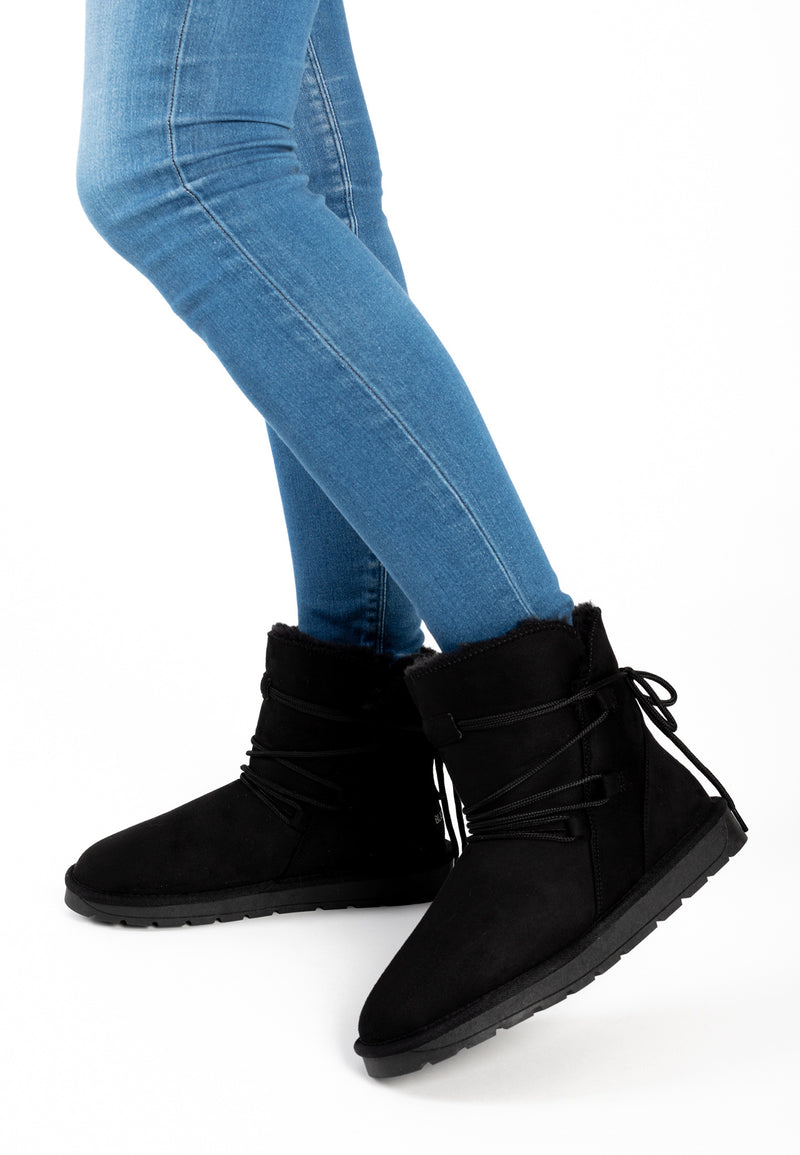 Bottines Lila Noir