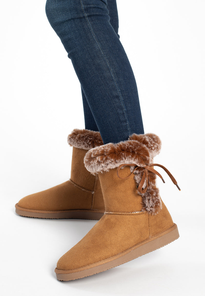 Bottines Cora Camel