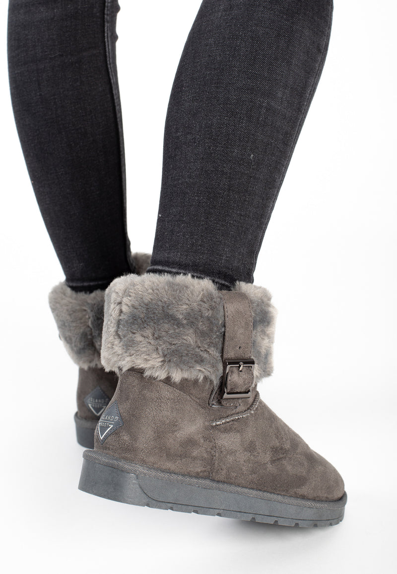 Bottines Afina Anthracite