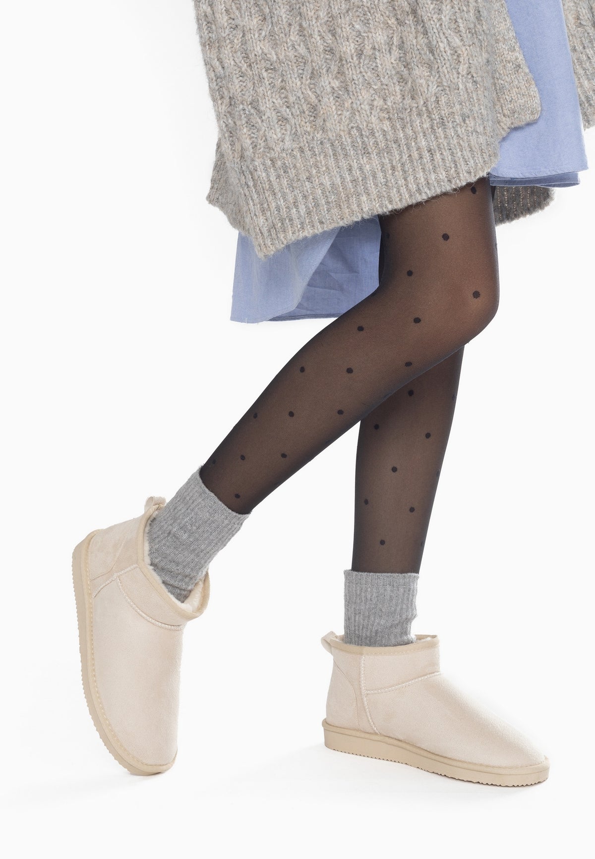 Bottines Miley Naturel