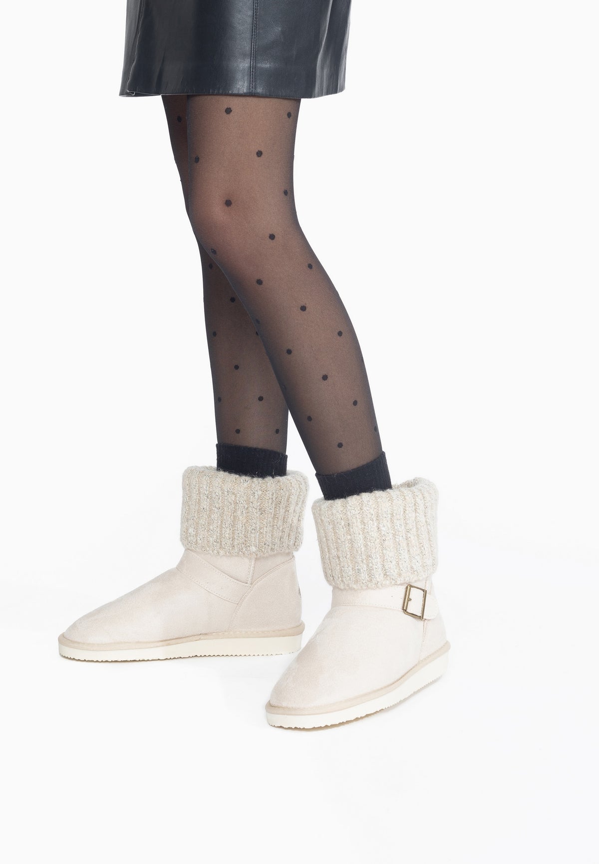 Bottines Kourtney Naturel