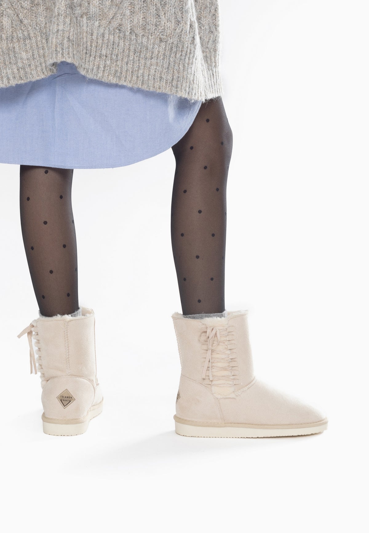 Bottines Goldboro Naturel