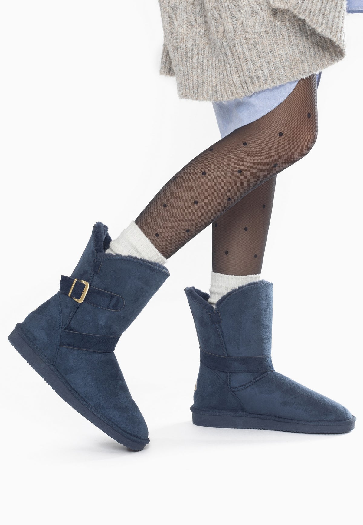 Bottines Eveline Marine
