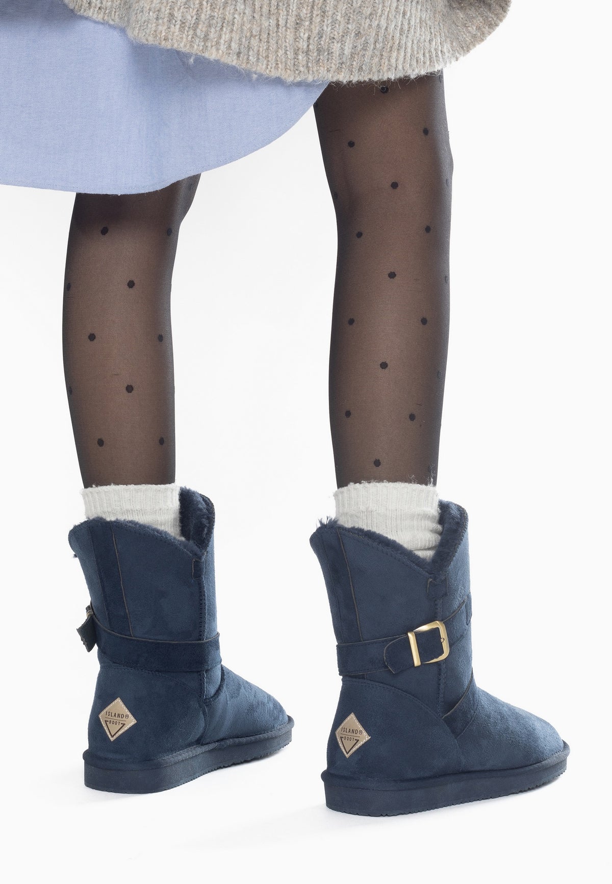 Bottines Eveline Marine
