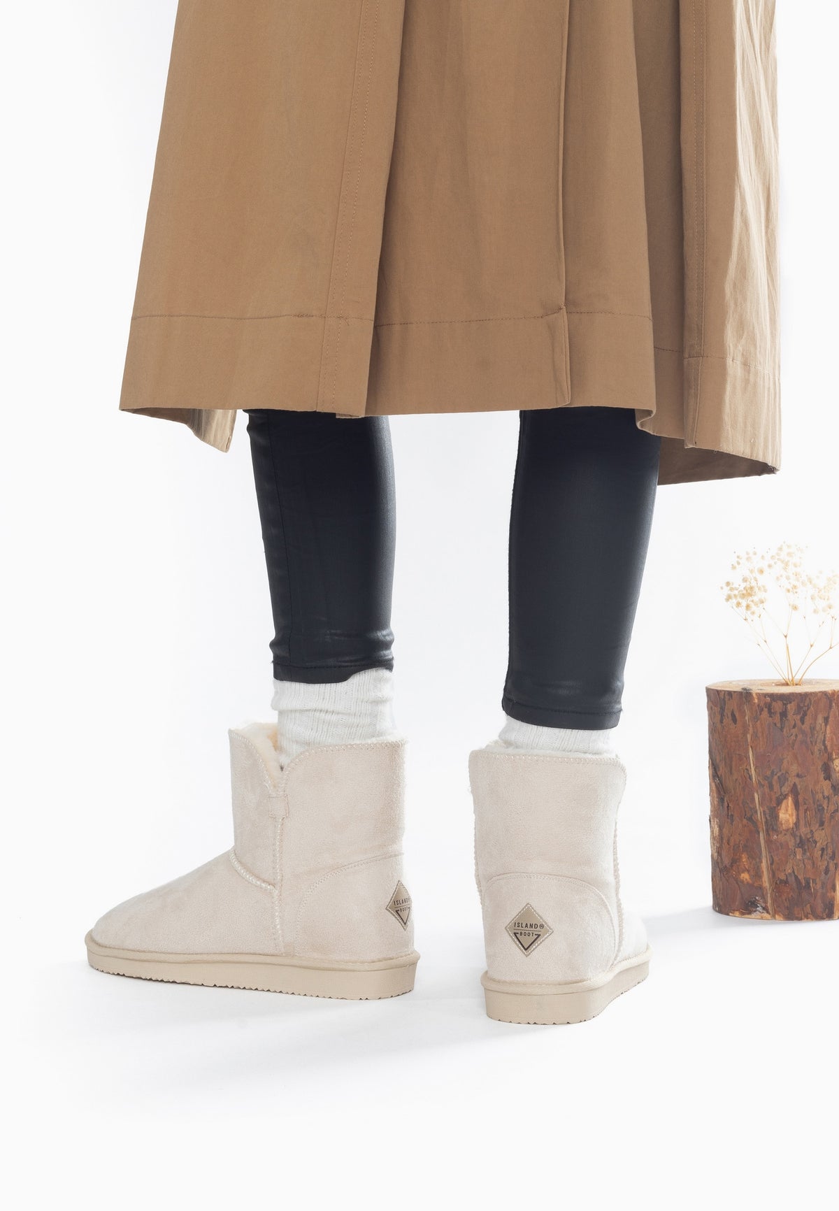 Bottines Chloe Naturel