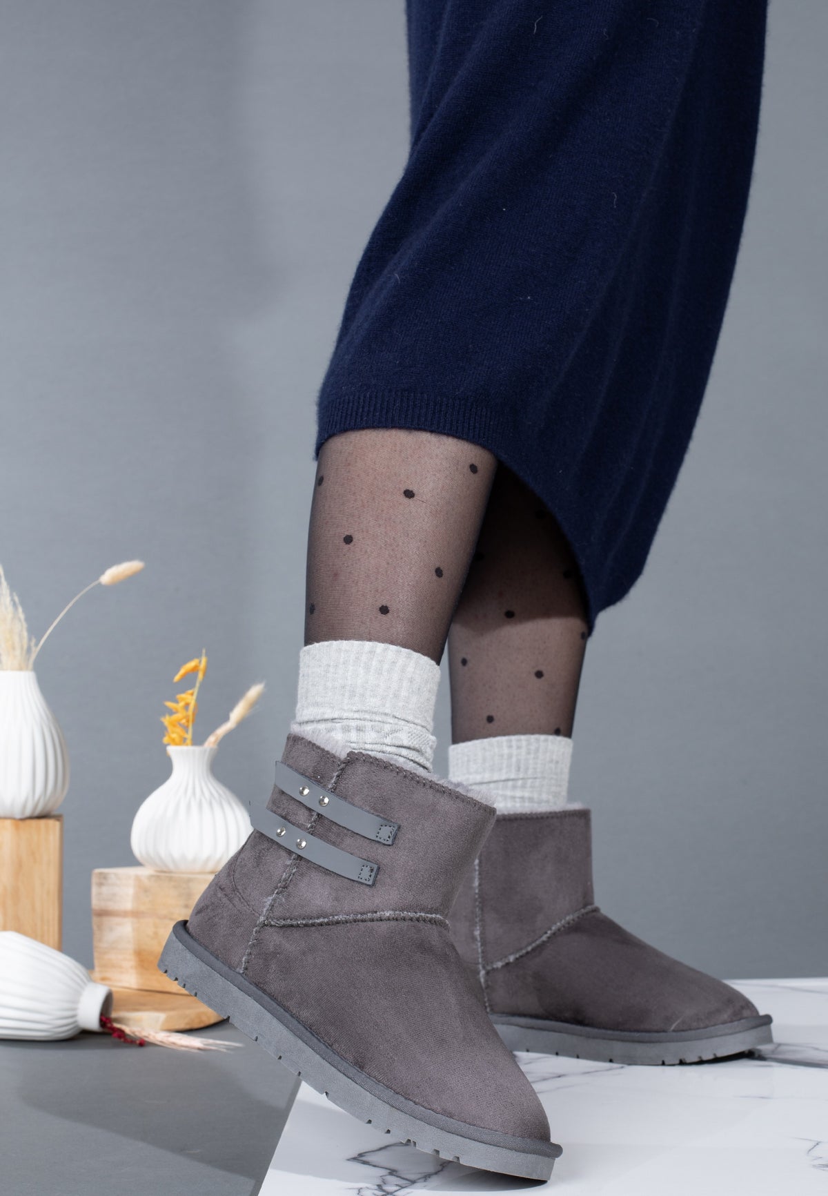 Bottines Badiane Anthracite