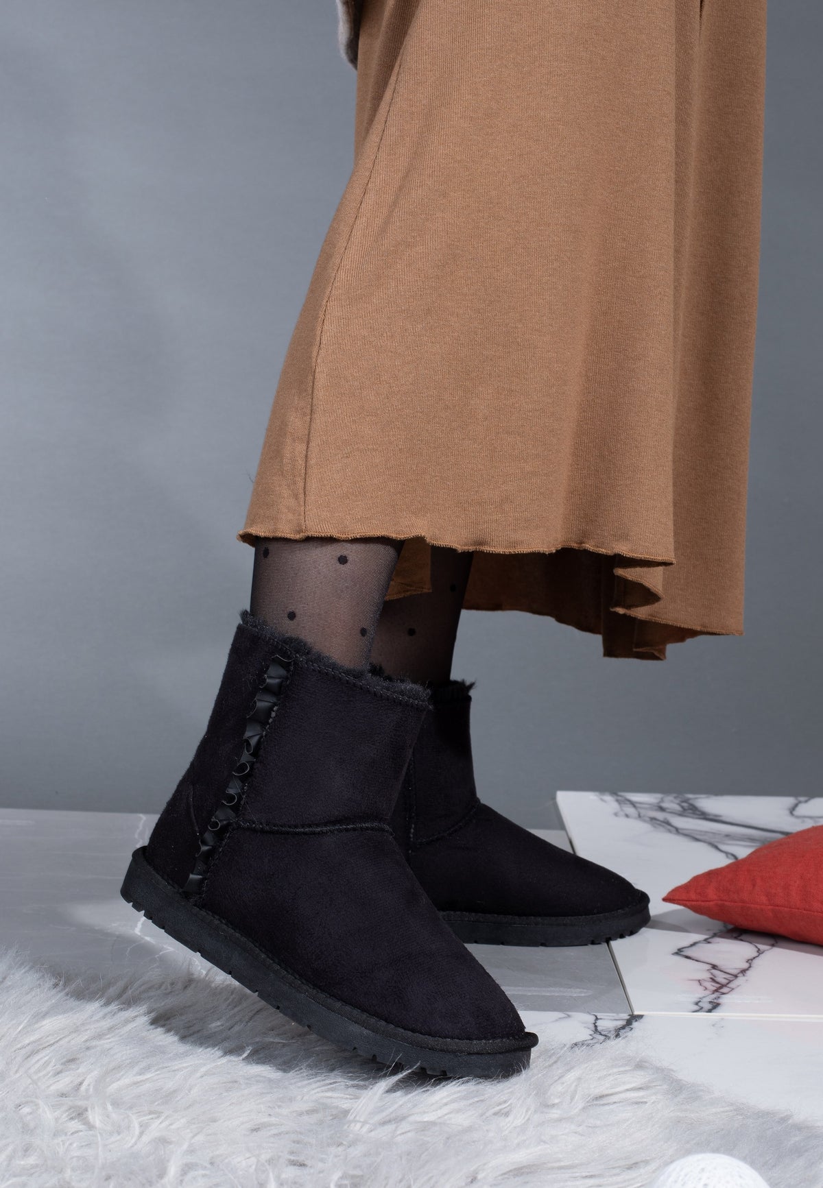 Bottines Reine Noir