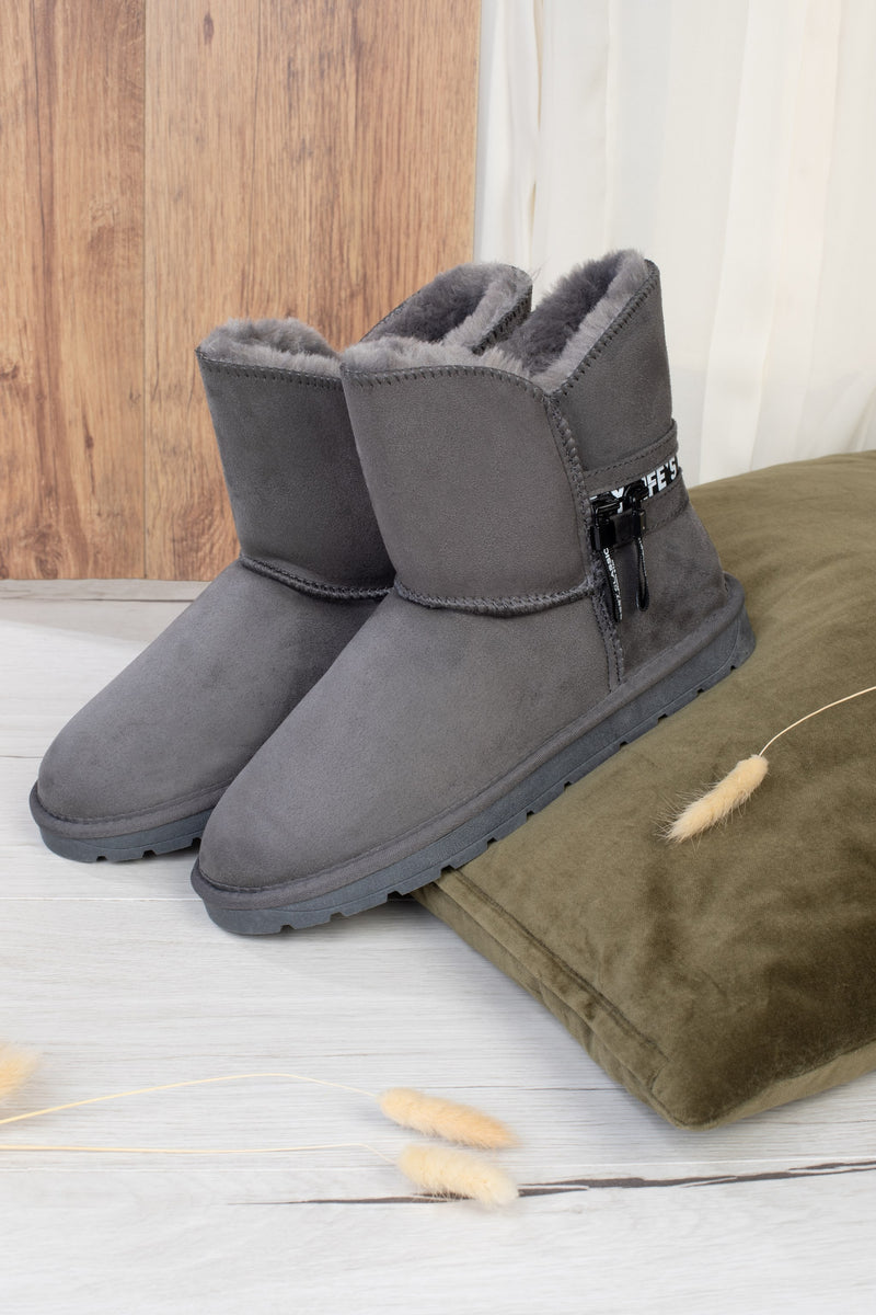 Bottines Zak Anthracite