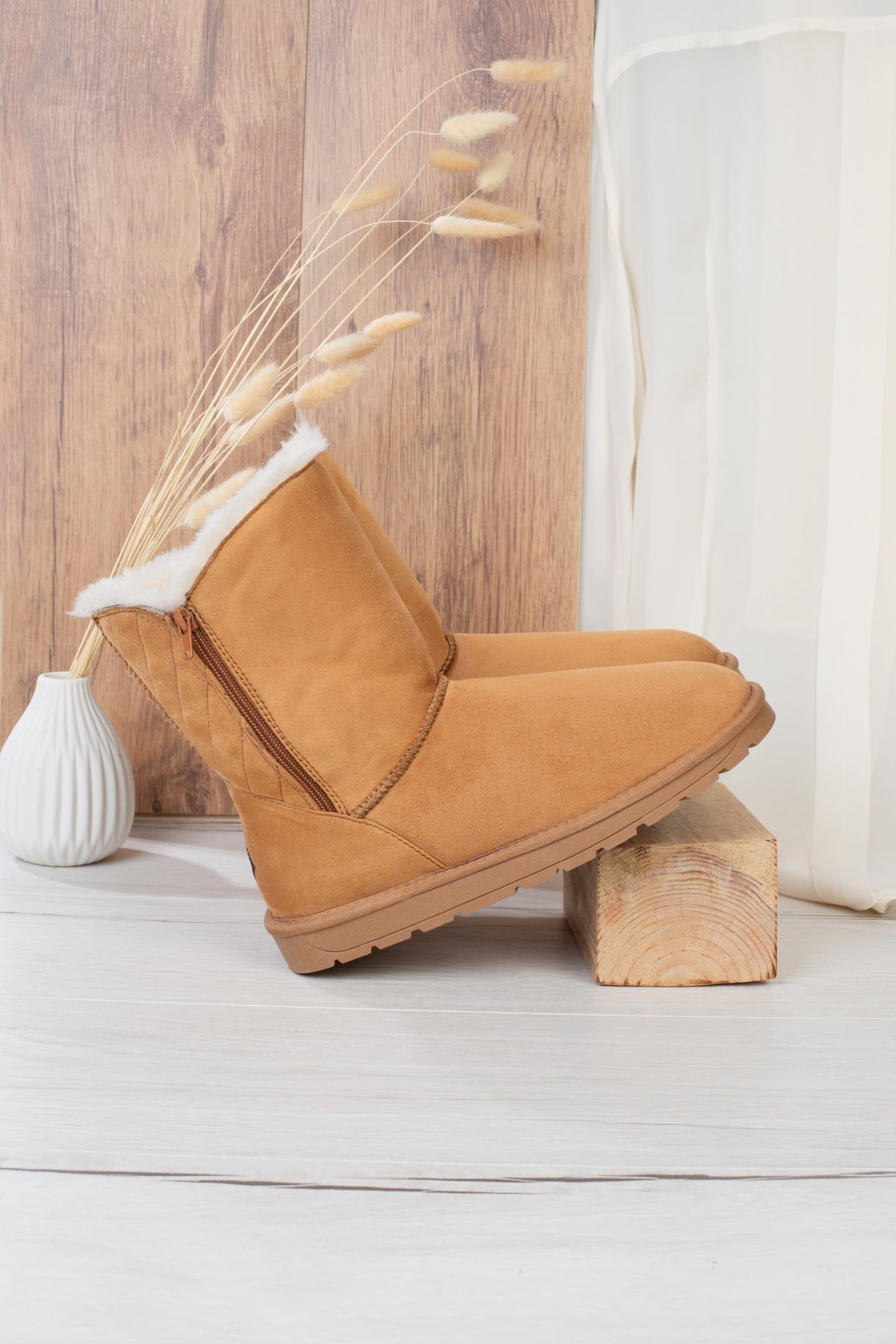 Bottines Zasha Camel