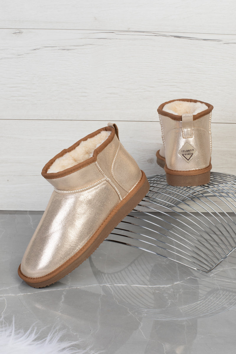 Bottines Miley Beige