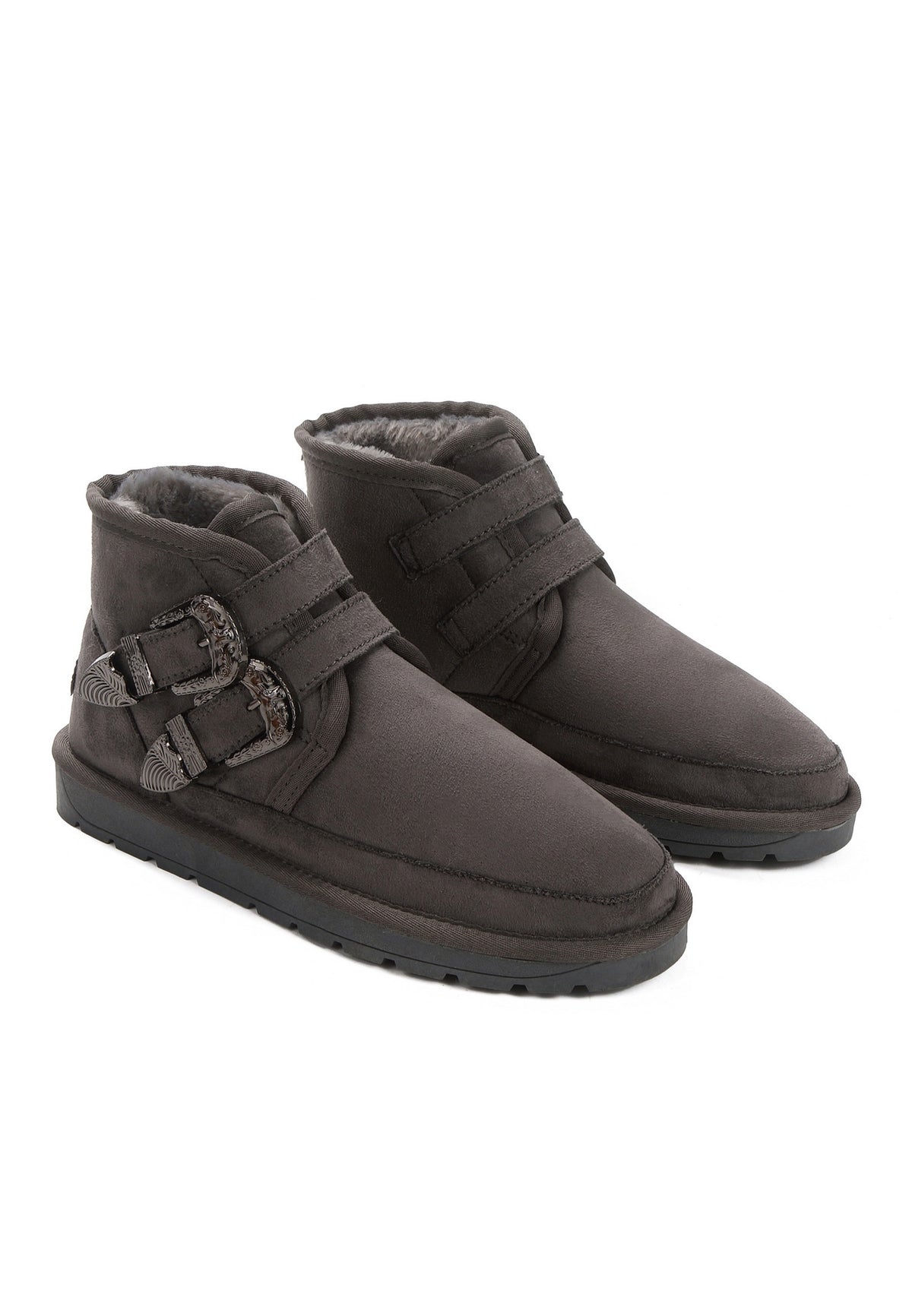 Bottines Indiana Anthracite