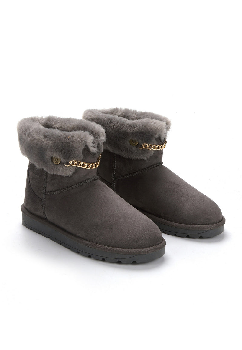 Bottines Kertrude Anthracite