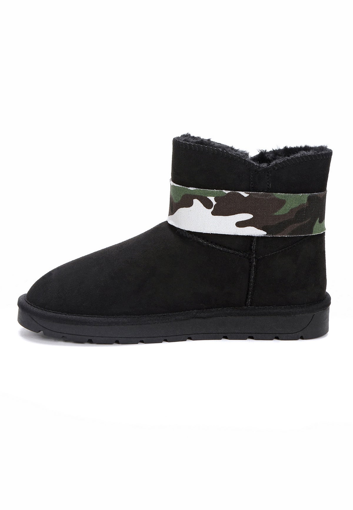 Bottines Winny Camo Noir
