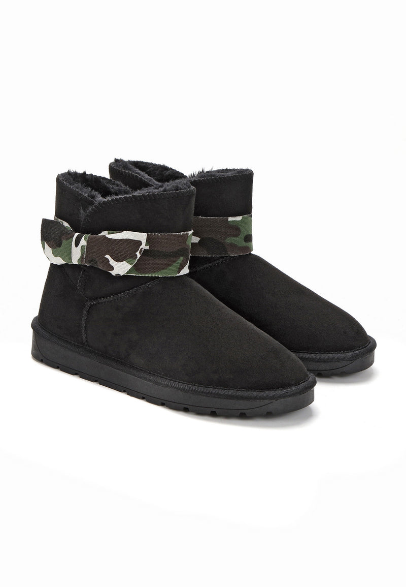 Bottines Winny Camo Noir