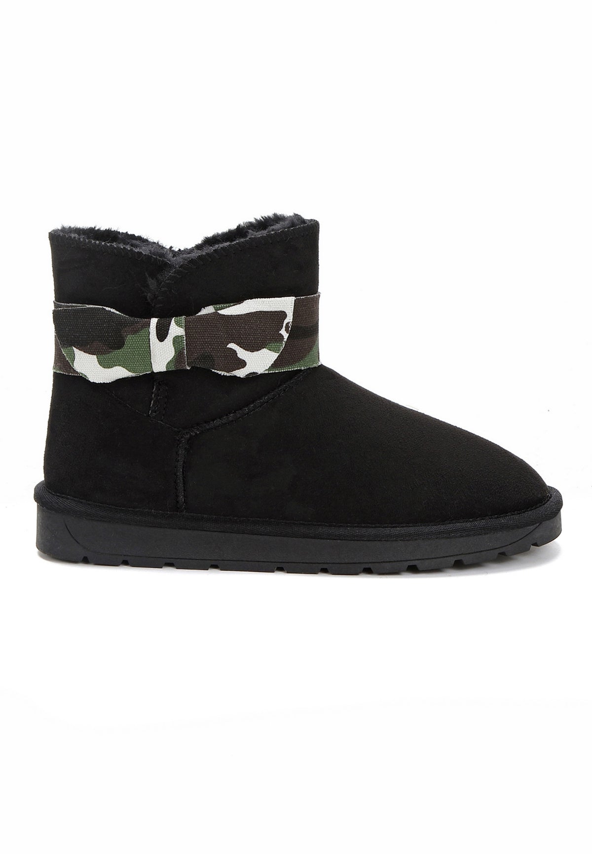 Bottines Winny Camo Noir