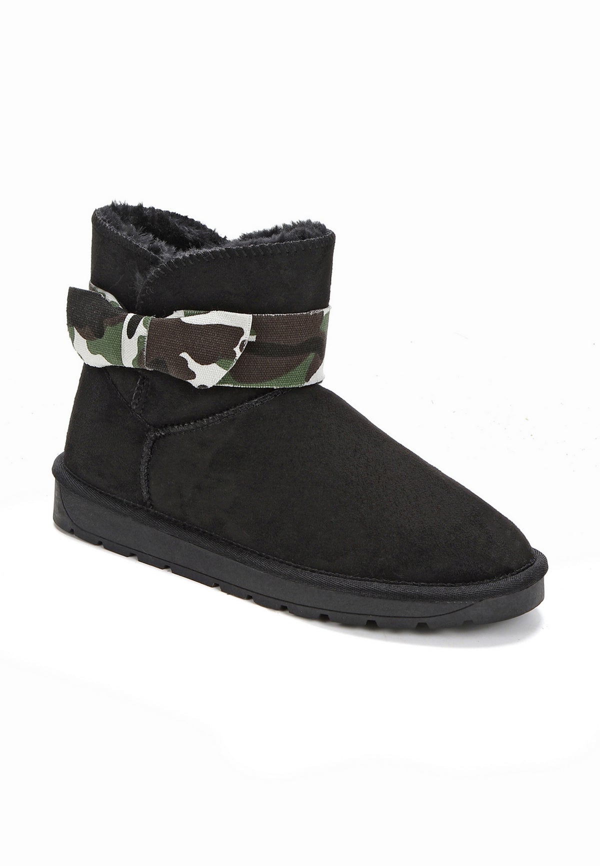 Bottines Winny Camo Noir
