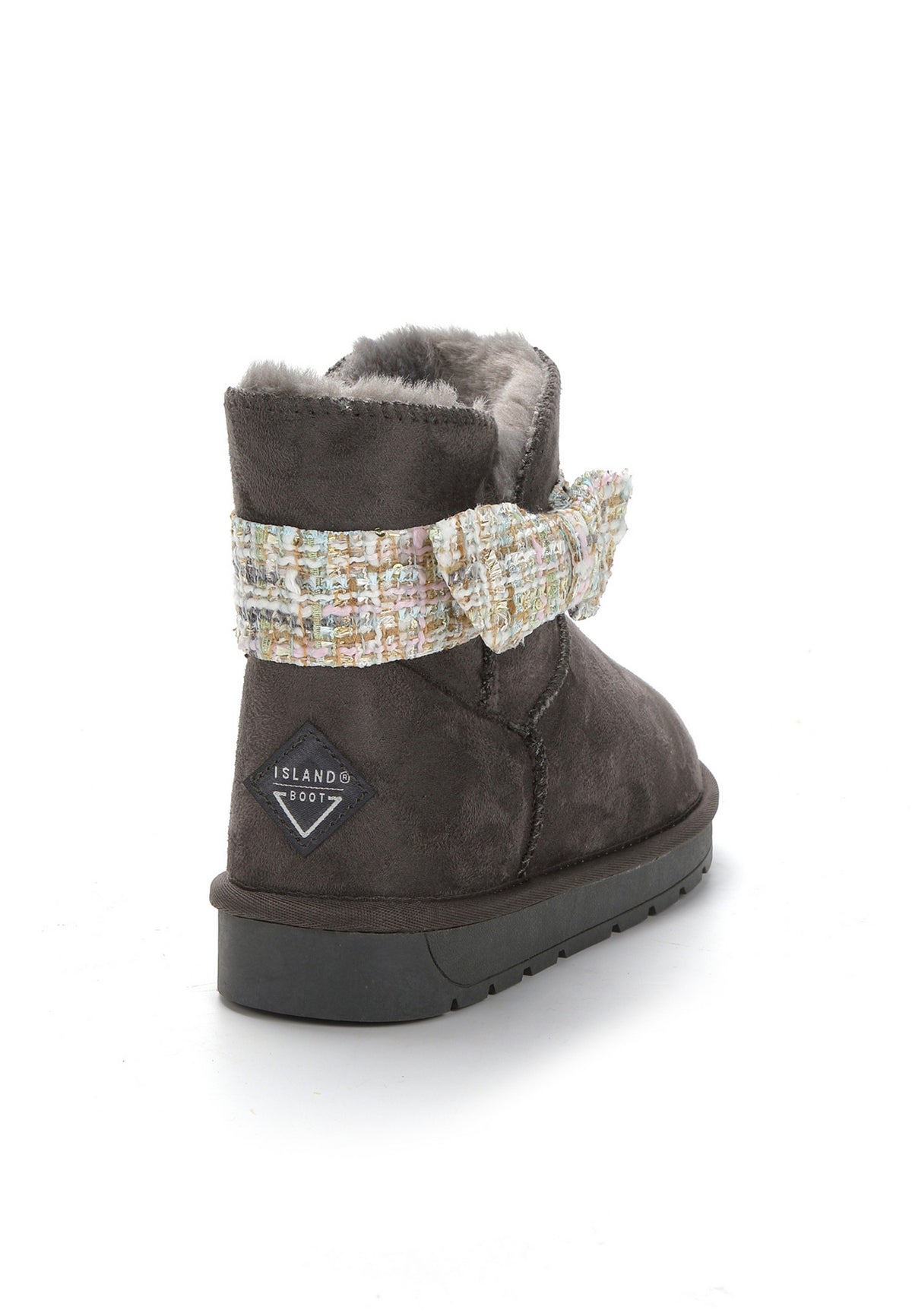 Bottines Winny Tweed Anthracite