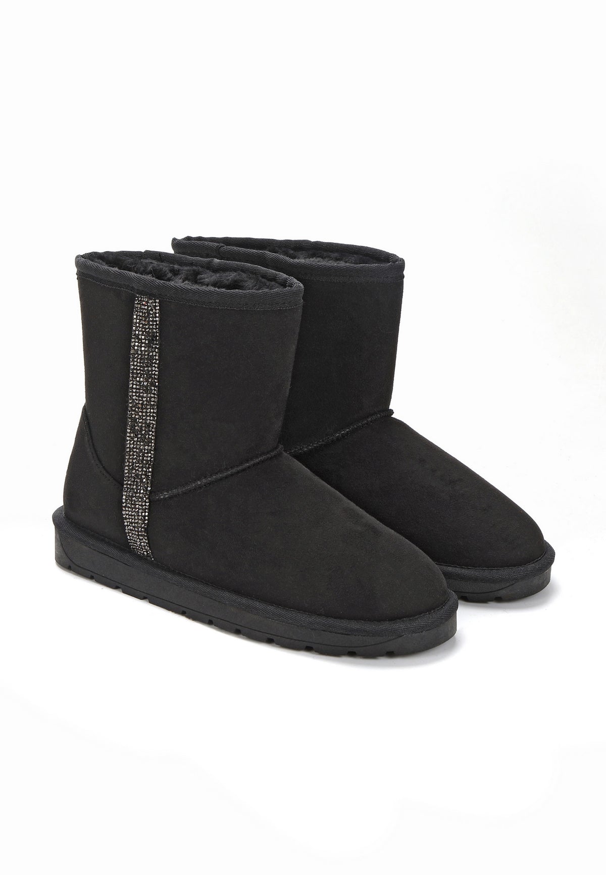 Bottines Reine Glitter Noir