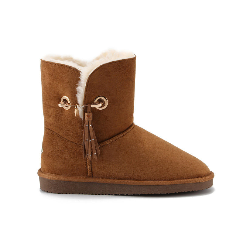 Bottines Whale Camel