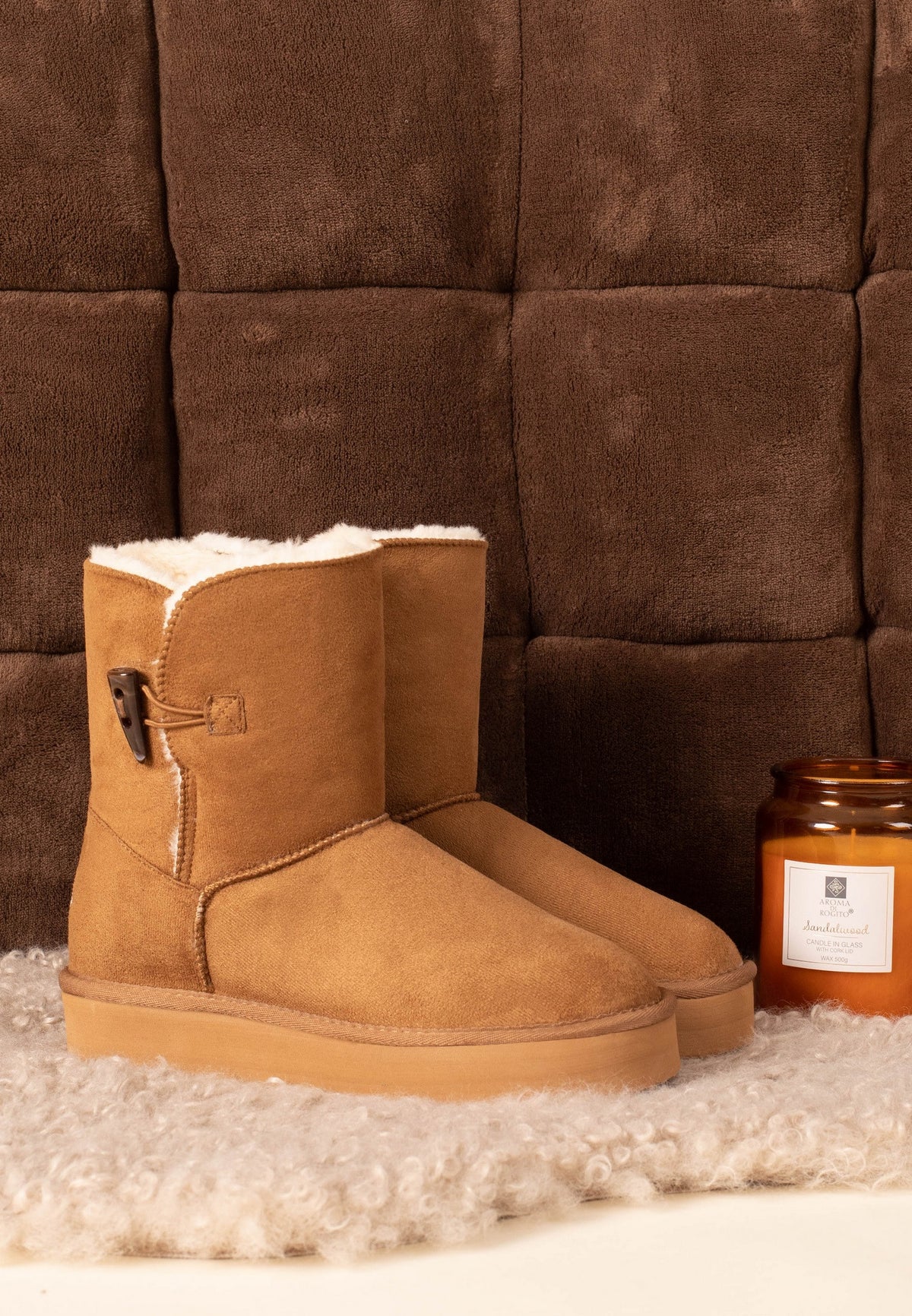 Bottines Emmy Camel