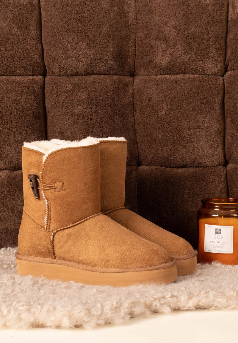 Bottines Emmy Camel