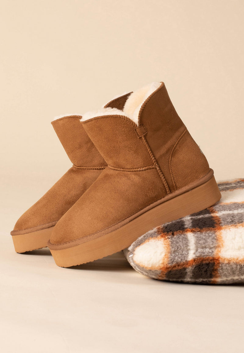 Bottines Chloe Camel