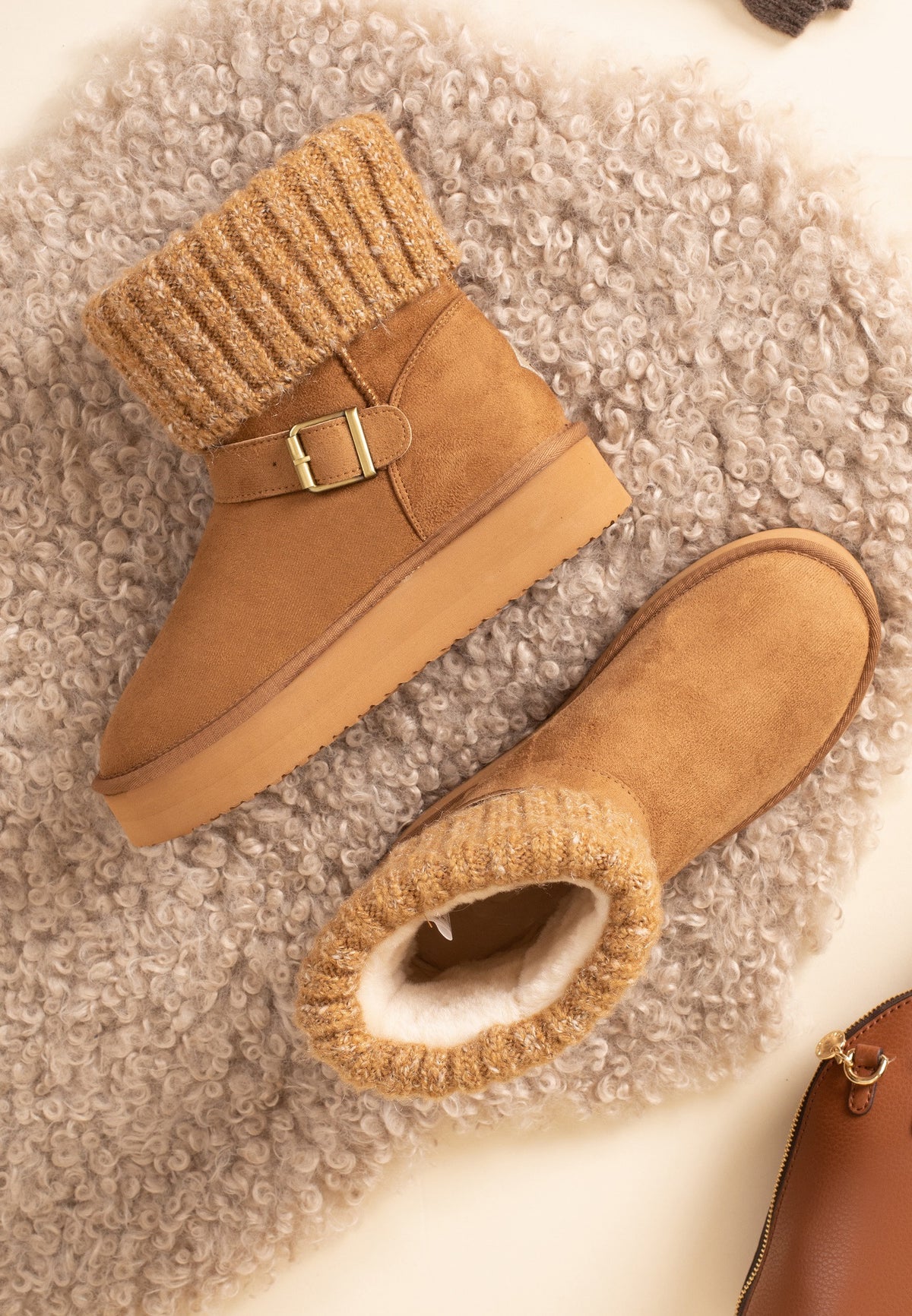 Bottines Kourtney Camel