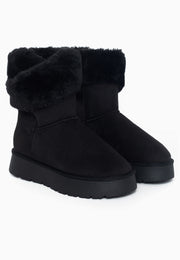 Arine Black Ankle Boots