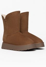 Bottines Adeline Camel