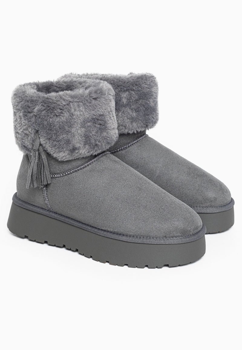 Bottines Cinnamon Anthracite