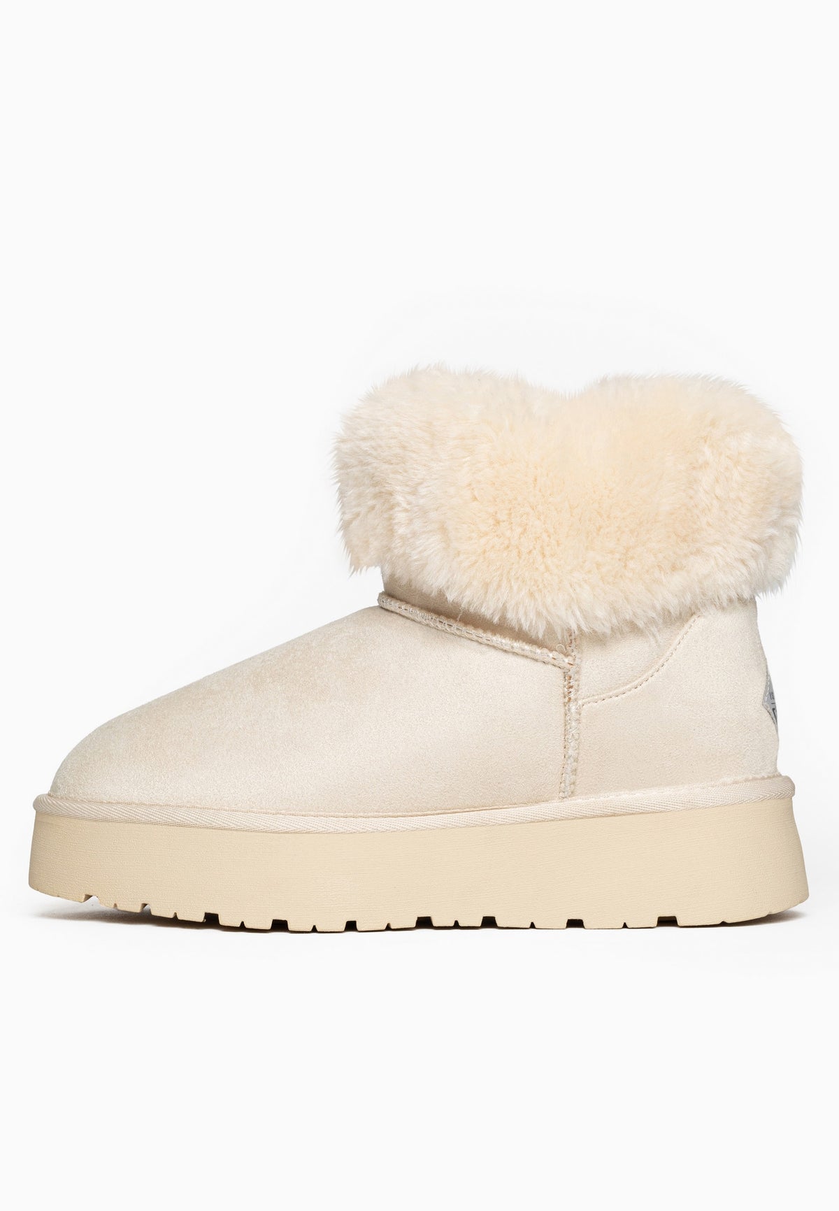 Bottines Falisa Blanc cassé