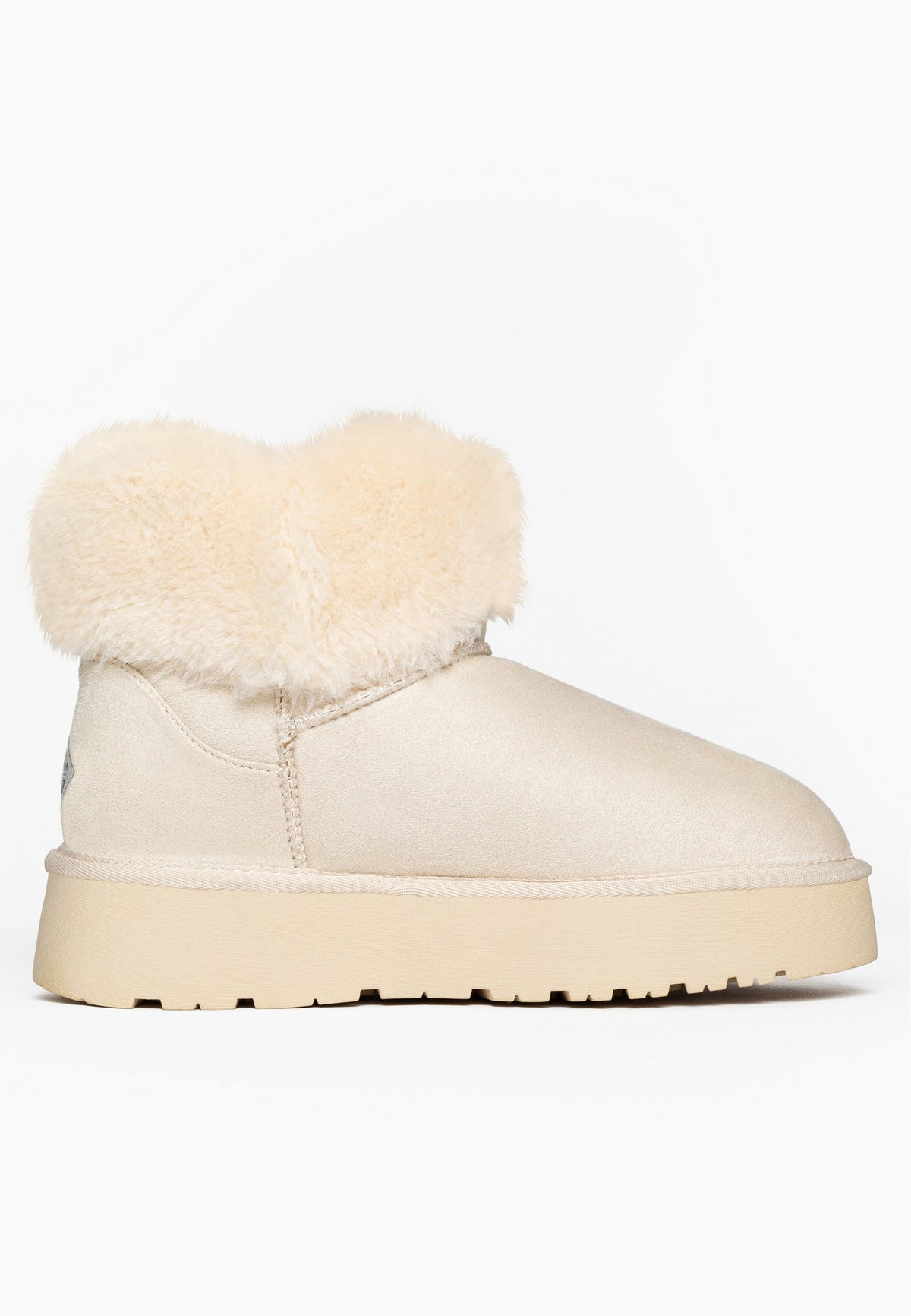 Bottines Falisa Blanc cassé